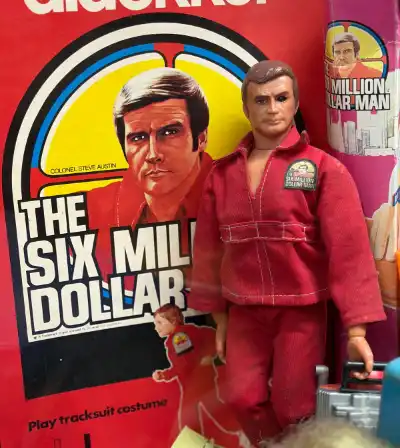 Six Million Dollar Man figure